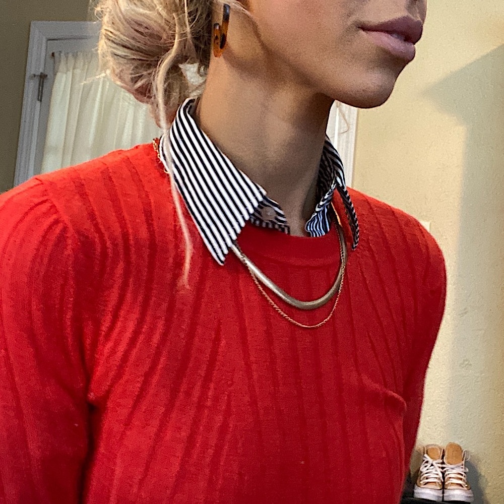 Banana republic merino wool ribbed sweater
